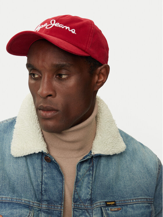 Pepe Jeans Czapka z daszkiem Pepe Jeans PM040548 Czerwony