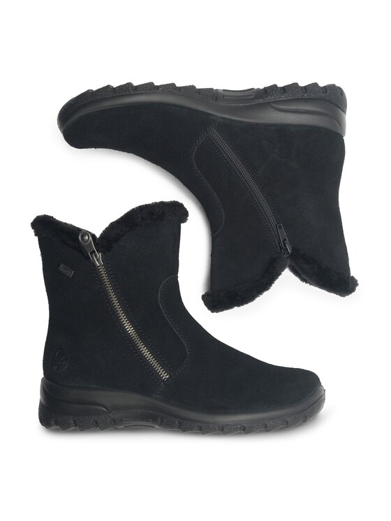 Rieker Μποτάκια Rieker L7162-00 Μαύρο