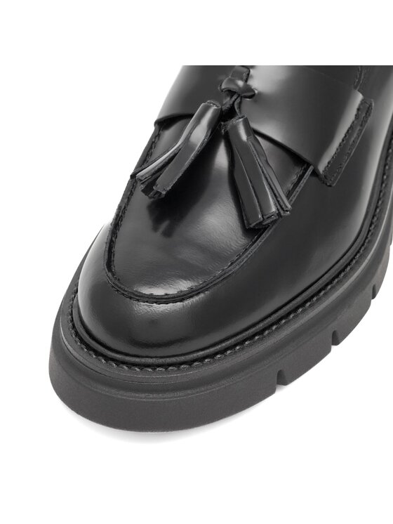 GINO ROSSI Loafers Gino Rossi RUBBER-I22 23580AB Μαύρο
