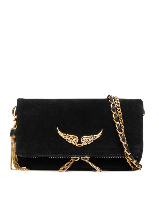 Zadig & Voltaire Torebka Zadig & Voltaire Rock Nano Club LWBA00097 Czarny