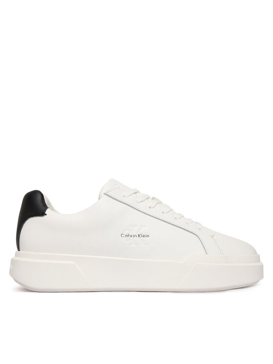 Calvin Klein Sneakers Calvin Klein Chunky Cupsole Laceup Lth YM0YM01344 Alb