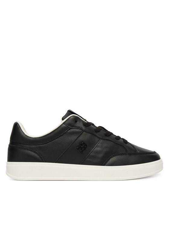 Tommy Hilfiger Zapatillas Tommy Hilfiger Th Heritage Court Sneaker Ltr FW0FW09028 Negro
