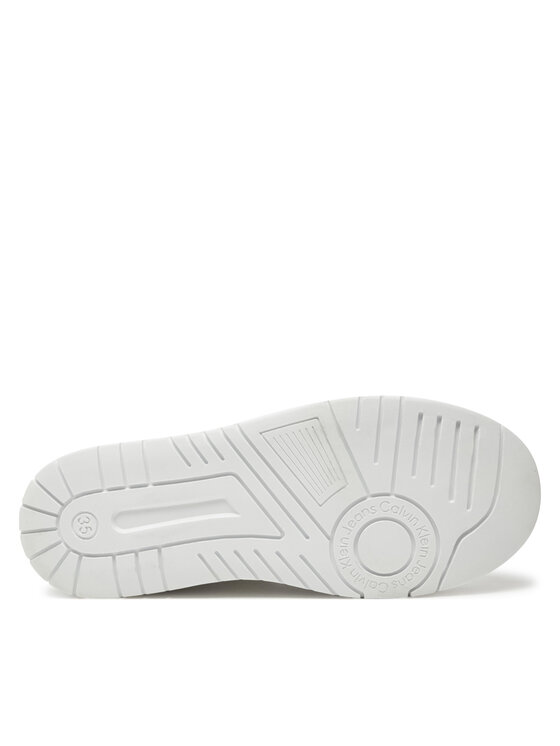 Calvin Klein Jeans Sneakersy Calvin Klein Jeans Low Cut Lace-Up Sneaker V3X9-81058-1464 S Biały