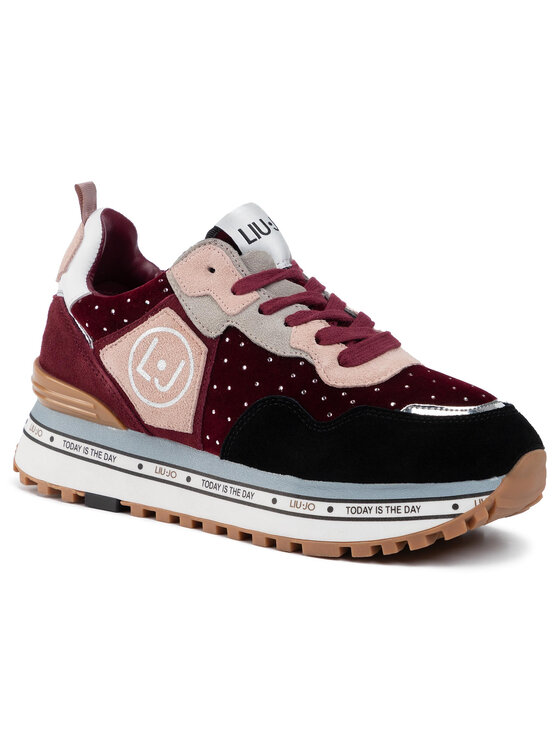 Liu Jo Снікерcи Liu Jo Maxi Alexa BXX051 PX066 Бордовий