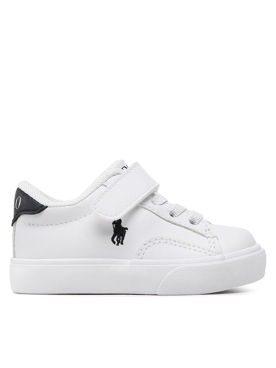 Polo Ralph Lauren Sneakersy Polo Ralph Lauren Theron V Ps RF104104 Biela