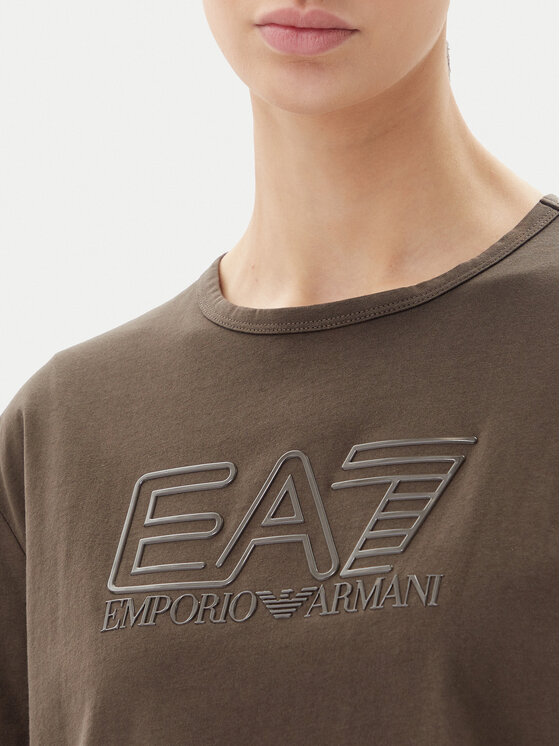 EA7 Emporio Armani EA7 Emporio Armani Футболка 7W000098 AF12503 U6139 Коричневий Loose Fit