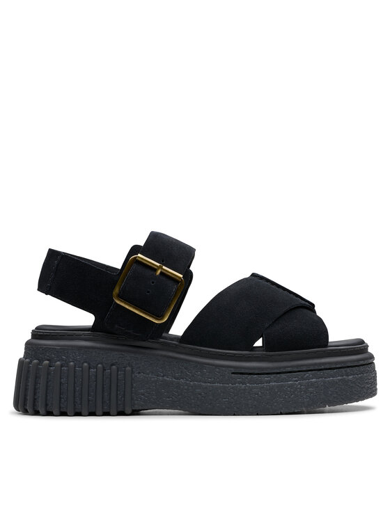 Clarks Босоніжки Clarks Evamar Wish 26181199 Чорний