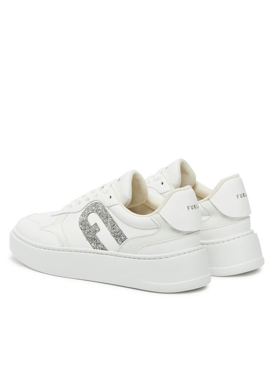 Furla Sneakersy Furla Sport Lace-Up Sneaker YI07SPT BX3727 3752S Bílá
