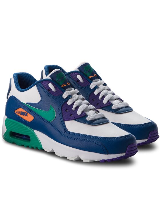 Nike Sneakersy Nike Air Max 90 Ltr (GS) 833412 410 Granatowy