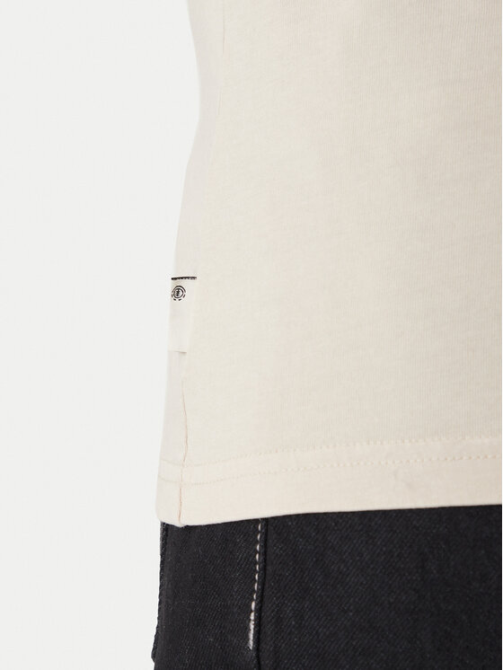 Element Element Camiseta Lowcase Pigment ELYKT00177 Beis Regular Fit