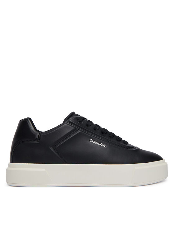 Calvin Klein Sneakers Calvin Klein Basket Cups Oxf Lup Hf Lth YM0YM01452 Nero