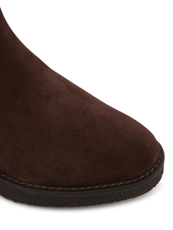 Clarks Čizme Clarks Nella Bay 26327194 Tamno smeđa