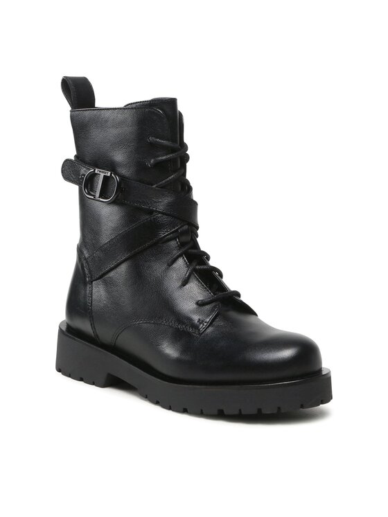 TWINSET Черевики TWINSET 232TCP050 Чорний