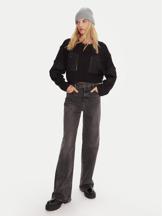 G-STAR G-Star Raw Traperice Deck 2.0 D23591-D874 Siva Wide Leg
