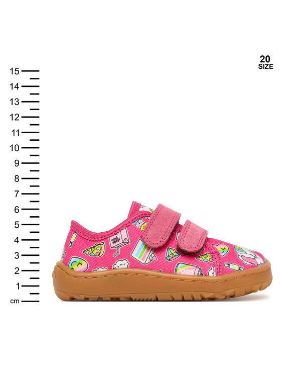 Froddo Тапочки Froddo Barefoot Canvas G1700440-10 M Рожевий