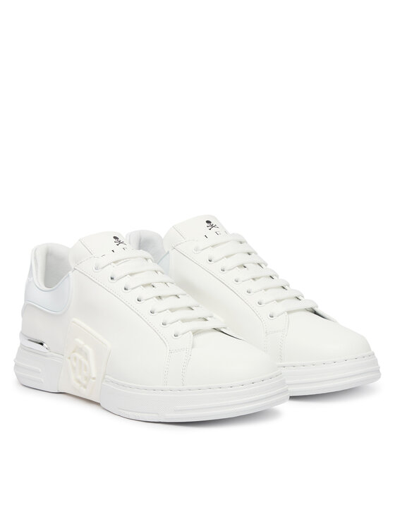 PHILIPP PLEIN Снікерcи PHILIPP PLEIN SAFS USC0904 PLE005N Білий