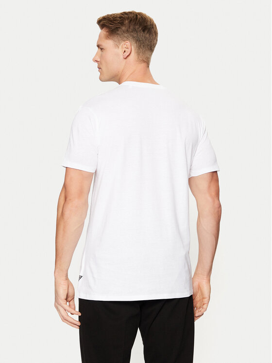 Guess Guess T-shirt M5RI50 K9RM1 Bijela Regular Fit