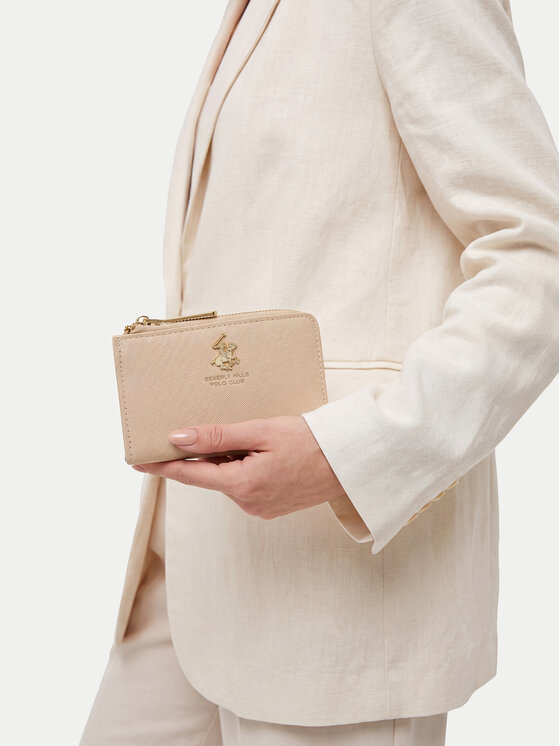 Beverly Hills Polo Club Etui pentru chei Beverly Hills Polo Club CWBEO-BHPC-W1-001-AW26 Bej