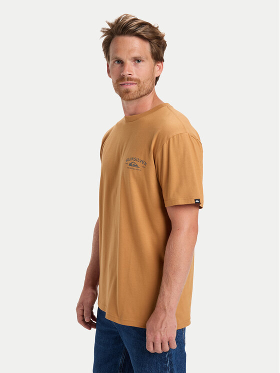 Quiksilver Quiksilver Camiseta Anchor EQYZT08178 Beis Regular Fit