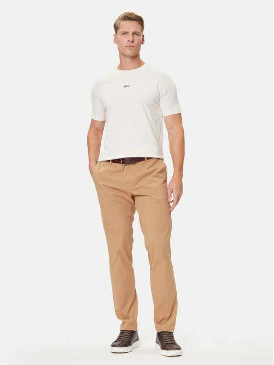 Gant Gant Camiseta Small Graphic 2003343 Écru Regular Fit