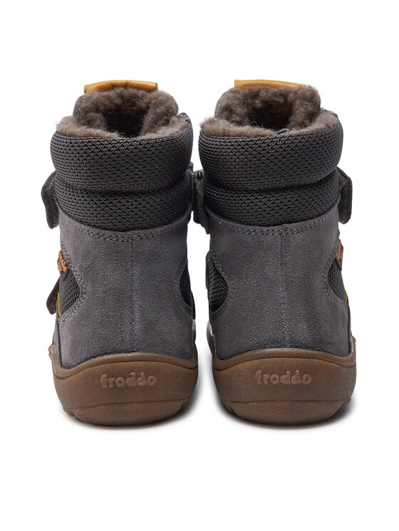 Froddo Чоботи Froddo Barefoot Tex Winter G3160233-3 M Сірий