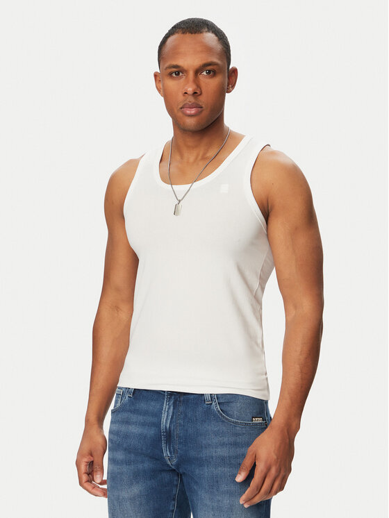 G-Star Raw G-Star Raw Conjunto de camisetas de tirantes D25476-3310 Blanco Regular Fit