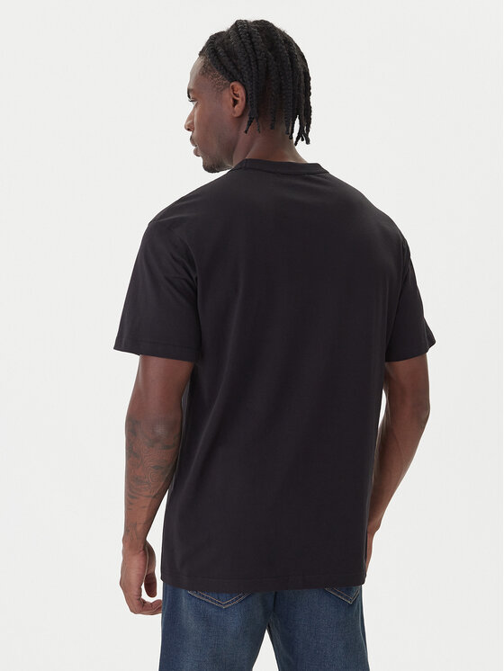 Versace Jeans Couture Versace Jeans Couture Camiseta 79GAHT06 CJ00T Negro Regular Fit