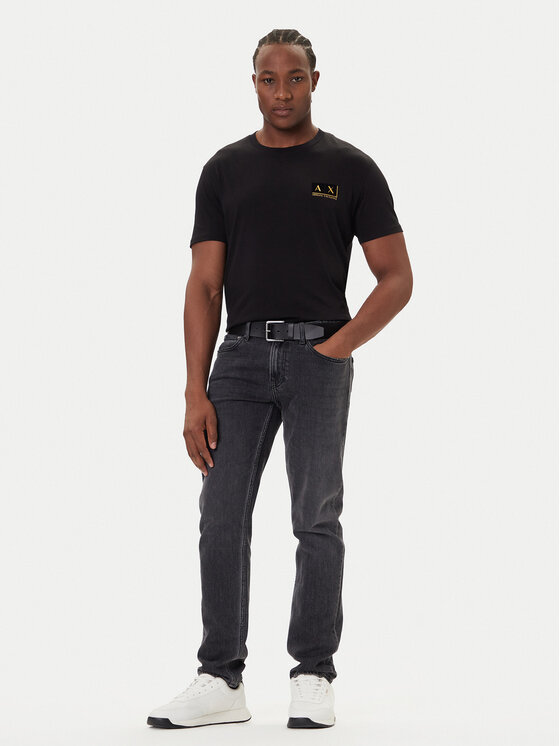 Armani Exchange Armani Exchange Camiseta XM001911 AF10356 MC004 Negro Regular Fit