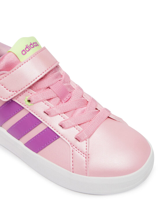 adidas Снікерcи adidas Grand Court 3.0 Girls Shoes Children KI1755 Рожевий