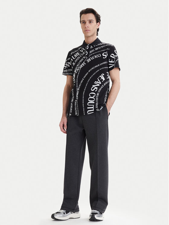 Versace Jeans Couture Versace Jeans Couture Polo 80GAG6R0 JS556 Negro Regular Fit