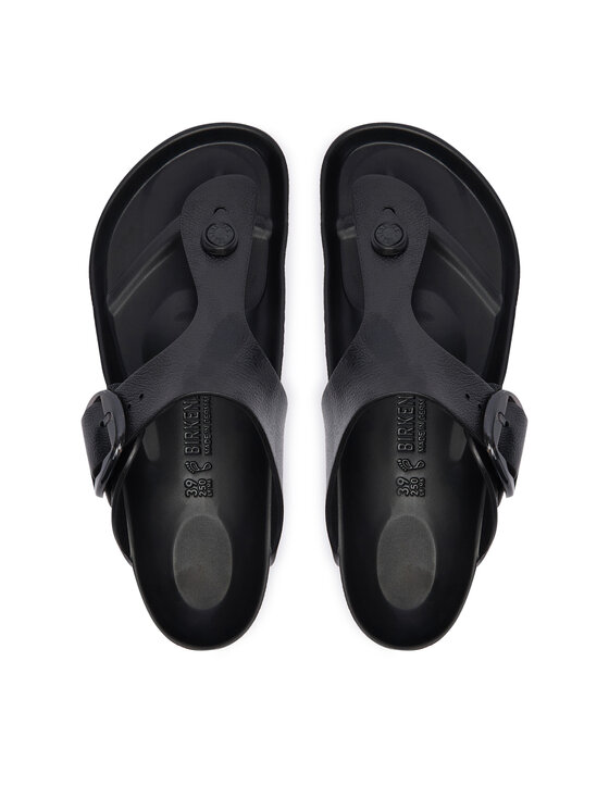 Birkenstock Čības uz pirksta Birkenstock Gizeh Big Buckle 1031370 Melns