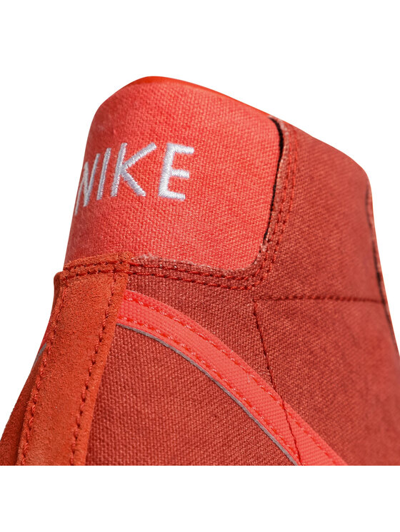 Nike Sneakersy Nike Blazer Mid '77 Vntg Suede Mix Pomarańczowy