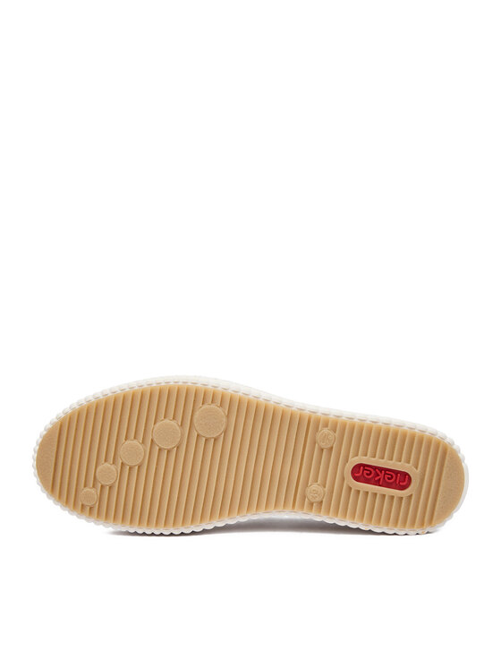 Rieker Teniși Rieker M2940-80 Alb