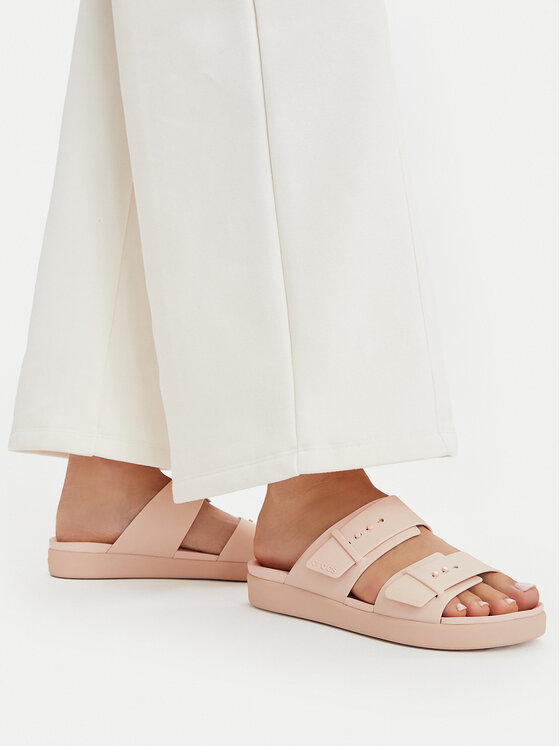Crocs Klapki Crocs Brooklyn Buckle Low Low 211215 Różowy