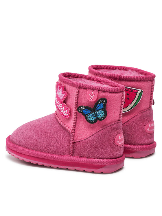 EMU Australia Cizme de zăpadă EMU Australia Wallaby Mini Play K12748 Roz