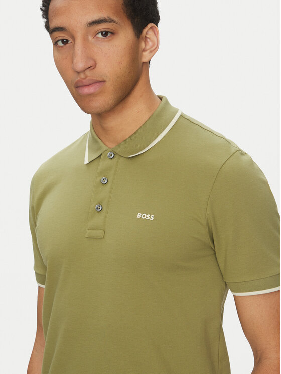 BOSS BOSS Поло Parlay 190 50494697 Зелений Regular Fit