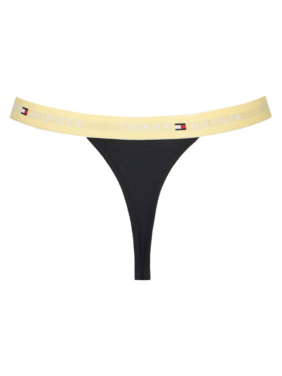 Tommy Hilfiger Tommy Hilfiger Conjunto de tangas UW0UW06518 Negro