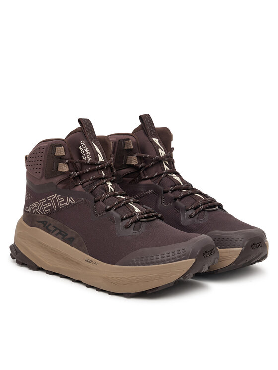 Altra Trekkingi Altra Olympus 7 Mid Gtx GORE-TEX AL0A85UN Brązowy