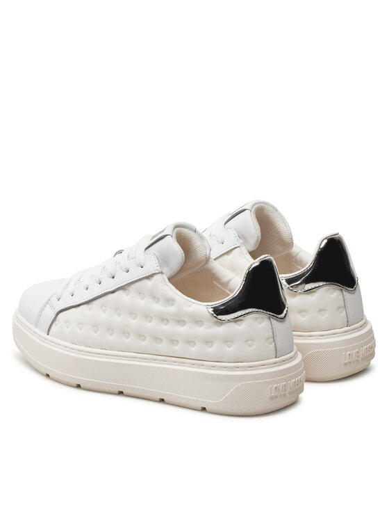 LOVE MOSCHINO Снікерcи LOVE MOSCHINO JA15134G1LIO410A Білий