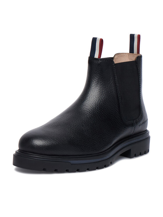U.S. Polo Assn. Členková obuv s elastickým prvkom U.S. Polo Assn. EO-REY002M/GLE1 Čierna