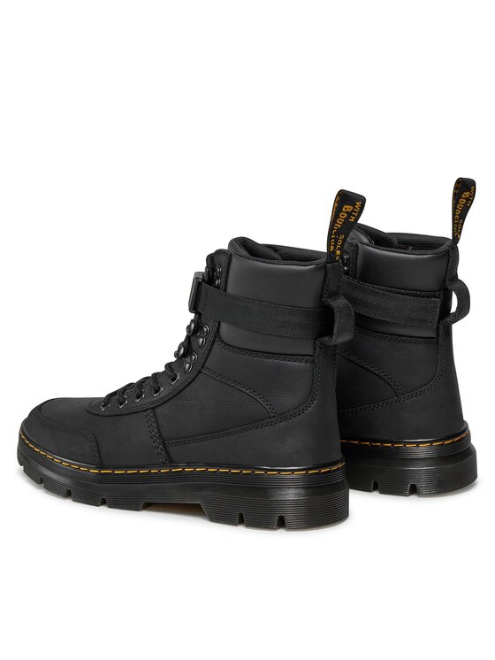 Dr. Martens Trappers Dr. Martens Combs Tech Leather 27801001 Negru