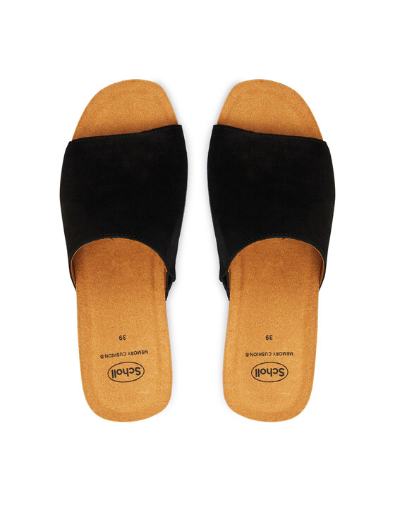 Scholl Шльопанці Scholl Vegas Mule MF00885 Чорний