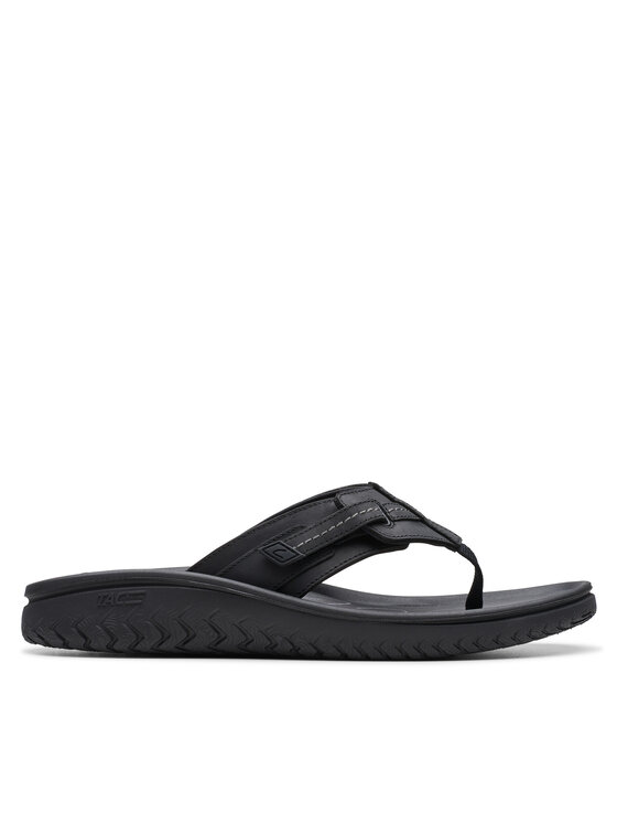 Clarks В'єтнамки Clarks Wesley Sun 26176988 Чорний