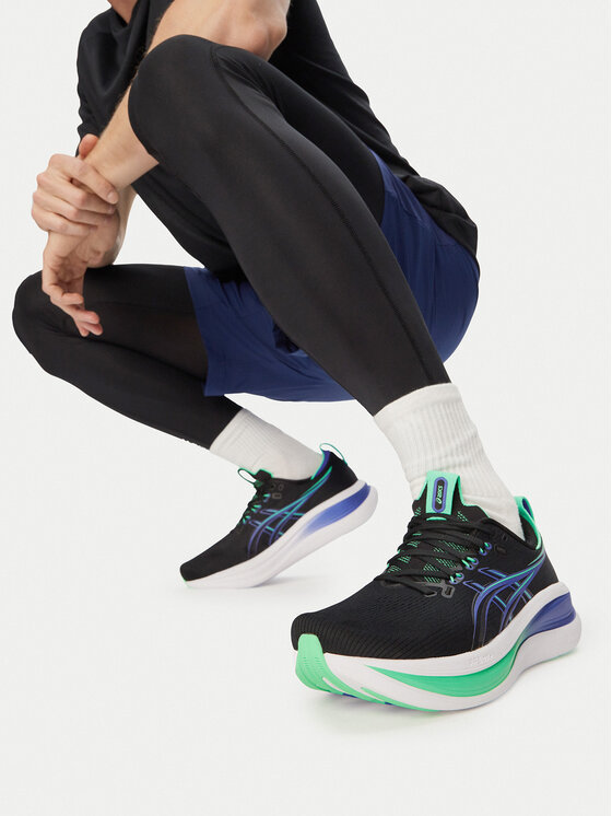 Asics Маратонки за бягане Asics Gel-Nimbus 28 1011C127 Черен