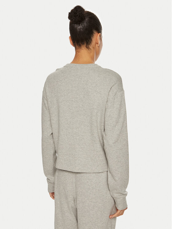 Calvin Klein Calvin Klein Maglietta del pigiama Relaxed Crew Pullover QS7273E Grigio Regular Fit
