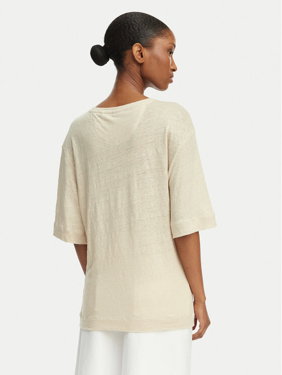 BOSS BOSS T-shirt C_Emma 50556387 Beige chiaro Regular Fit
