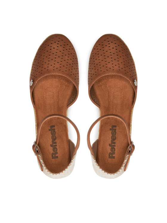 Refresh Espadrilky Refresh 171969 Hnedá