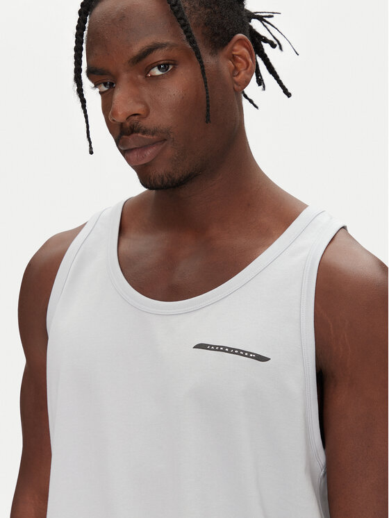 Jack & Jones Jack & Jones Майка Fusion 12276614 Сірий Regular Fit