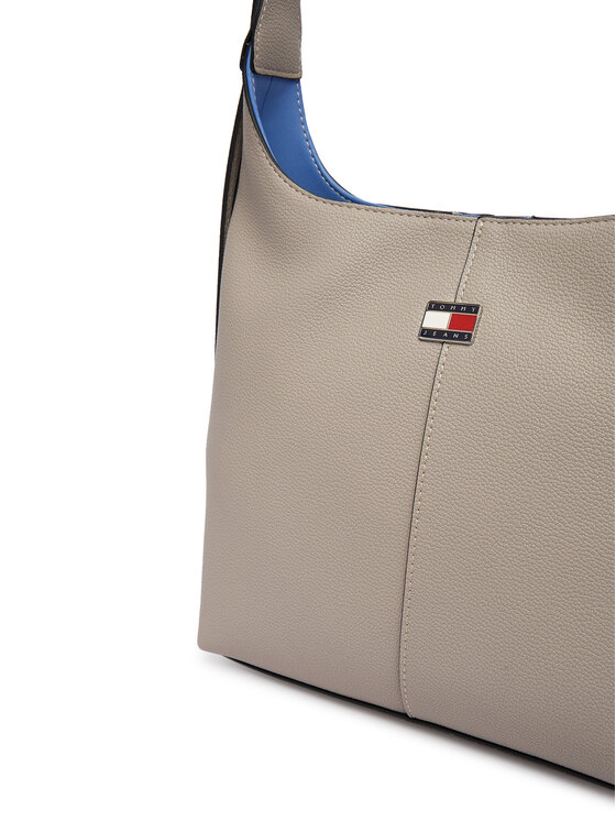 Tommy Jeans Kabelka Tommy Jeans Tjw City Bucket AW0AW19062 Světle béžová