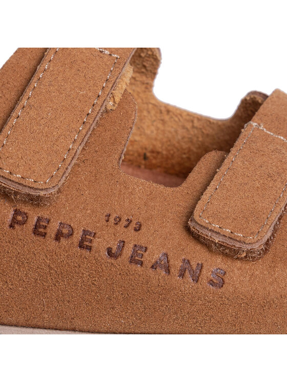 Sandále Pepe Jeans Velcro Kids PBS90038 Hnedá | Eobuv.sk
